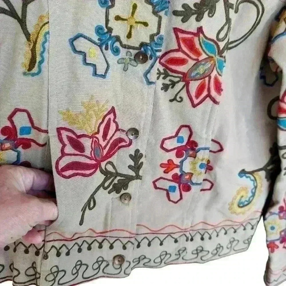 Suzanne Bristol embroidered jacket - Picture 3 of 8